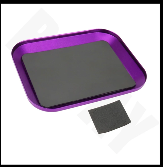 Magnetic Screw Tray - Purple