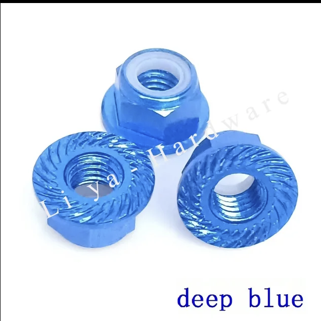 Blue Wheel Nuts - 4pk.