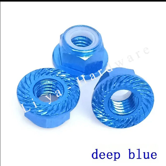 Blue Wheel Nuts - 4pk.