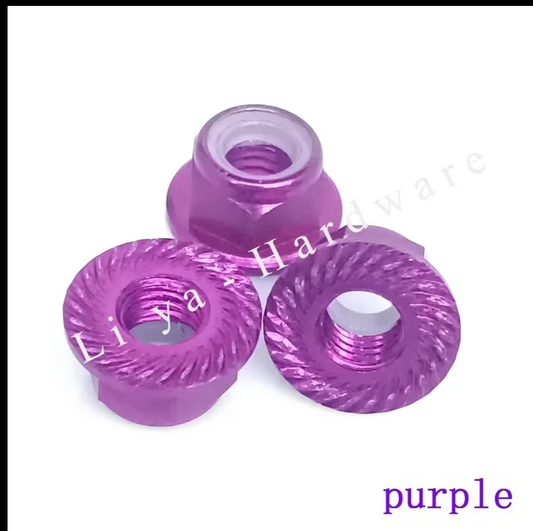 Purple Wheel Nuts - 4pk.