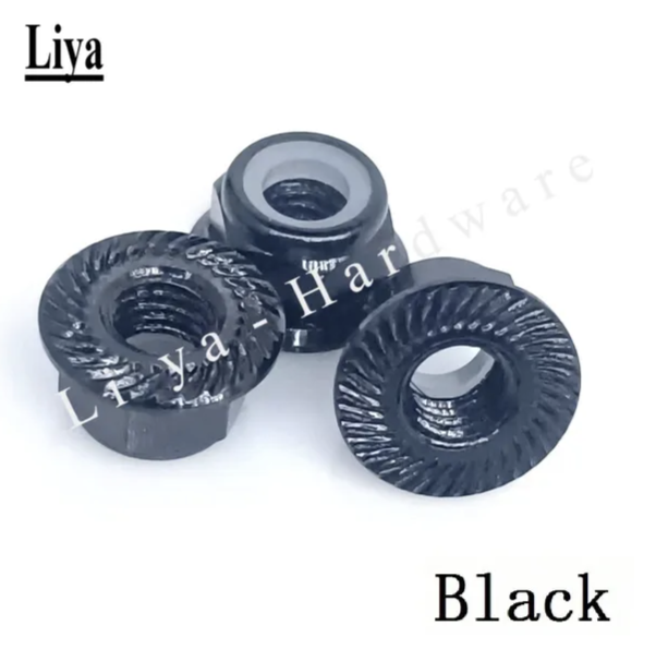 Black Wheel Nuts - 4pk.