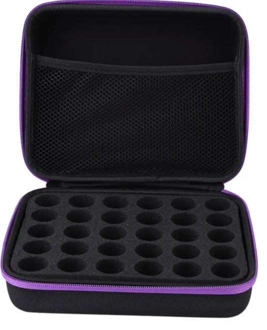 Spring Storage Case - Purple Trim