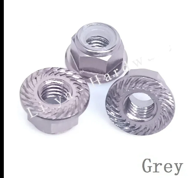 Grey Wheel Nuts - 4pk.