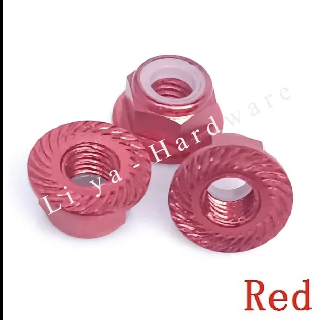 Red Wheel Nuts - 4pk.